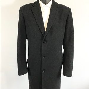 Hugo Boss Stratus 5 Wool Cashmere Winter Coat  42R